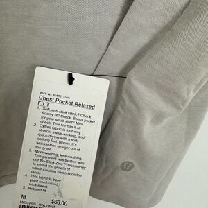 Lululemon Gray Relaxed Fit T-Shirt